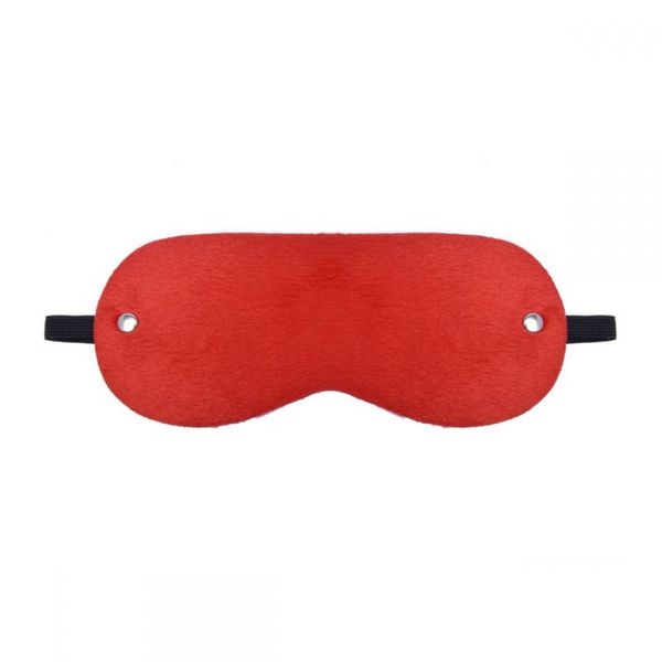 *Tapa Olhos Com Pelúcia Dominatrixxx (DX418-ST707) - Vermelho