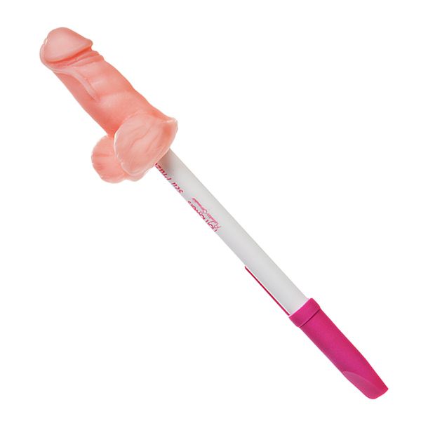 *Mordedor De Caneta Hot Flowers (HZ363) - Formato de Pênis