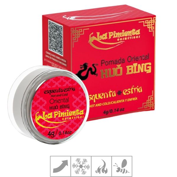 Excitante Unissex Pomada Oriental Huo Bing 4g (L013-14670) - Padrão