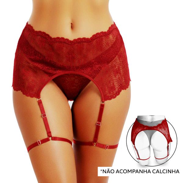 Cinta Liga- (LS5124) - Vermelho