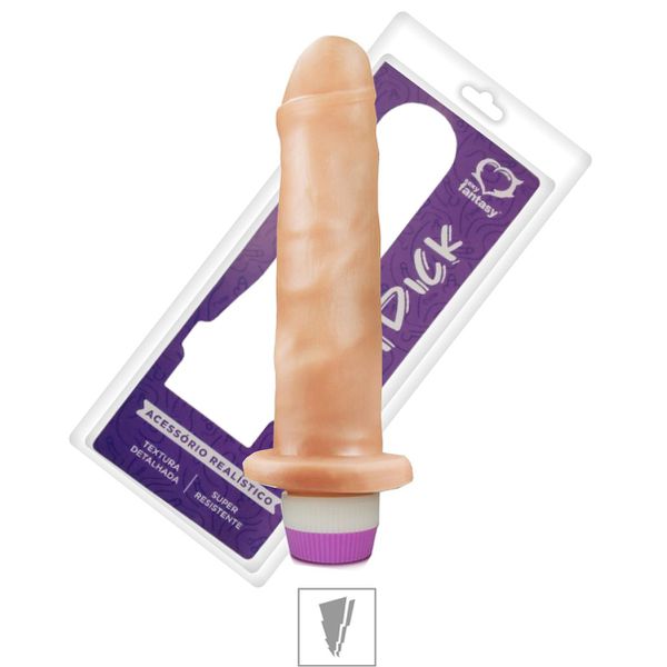 Prótese 15x15cm Com Vibro -(PC012) - Bege