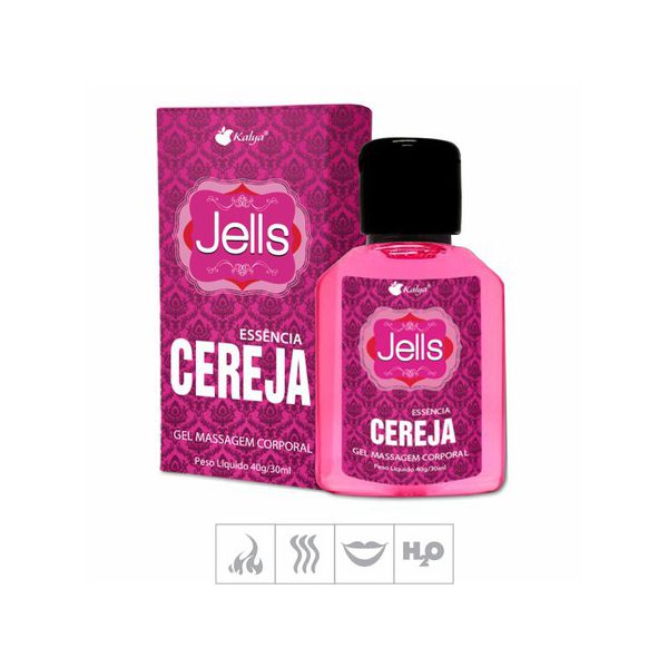 *Gel Comestível Jells Hot 30ml - (ST106) - Cereja