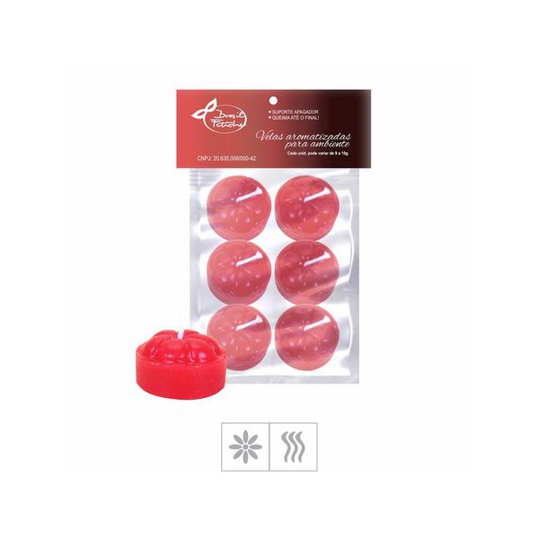 *Velas Decorativas 6un (VL11-ST146) - Formato Rechaud