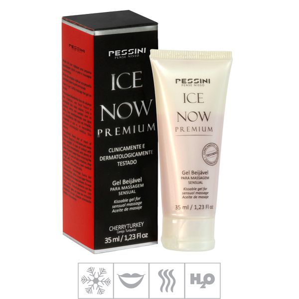 **Gel Comestível Ice Now Premium 35ml - (ST493) - Cherryturkey