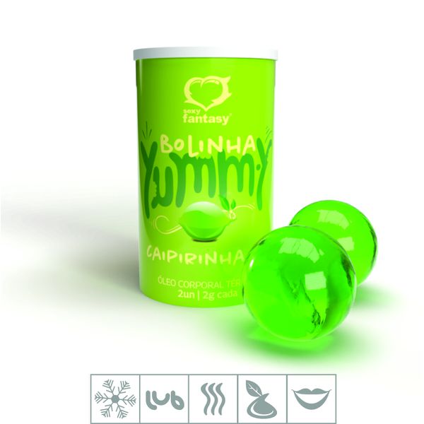 Bolinha Beijável Ice Yummy Com 2un (ST924) - Caipirinha