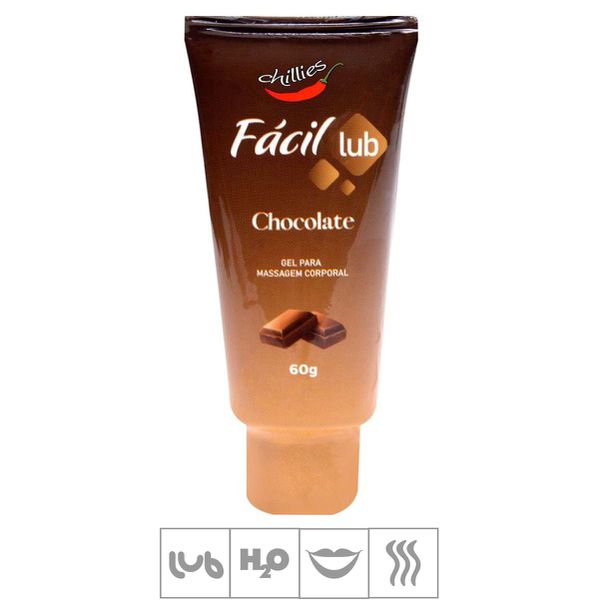 Lubrificante Fácil Lub Beijável 60g (ST968) - Chocolate