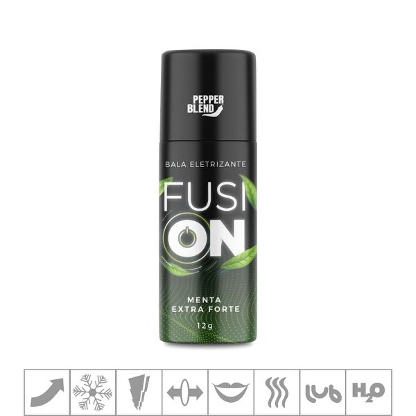 *PROMO - Excitante Unissex Beijável Fusion 12g Validade 07/25 (ST751). - Menta Extra Forte
