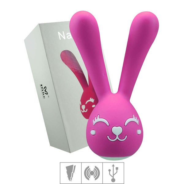*Vibrador Nancy Duplo 20 Vibrações Recarregável VP (DB011-ST388) - Rosa