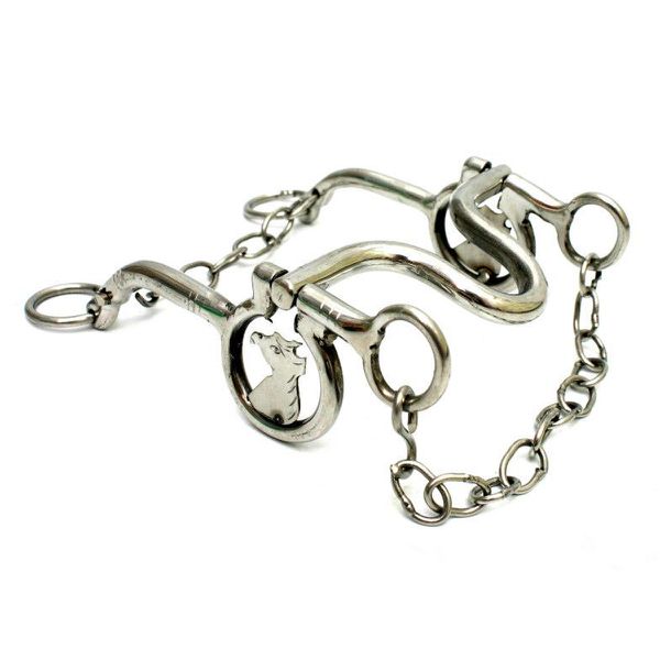 Freio Cavalinho Inox para Equinos