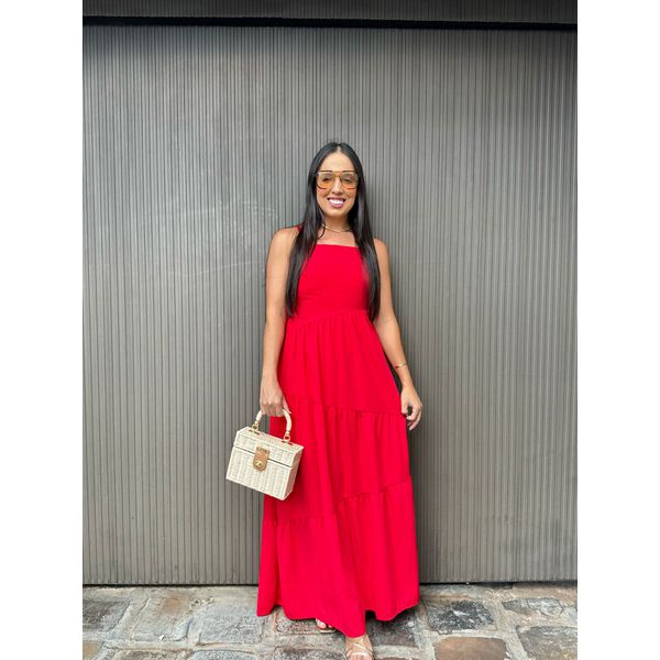Vestido Luiza Vermelho