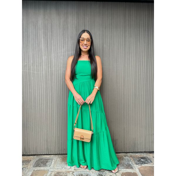 Vestido Luiza Verde Grama 