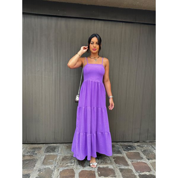 Vestido Larissa lilás