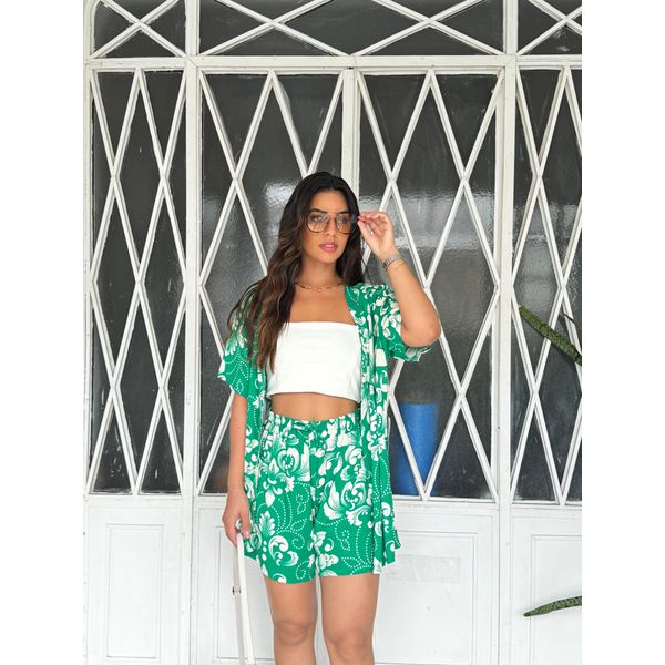 Conjunto De Kimono e Short 