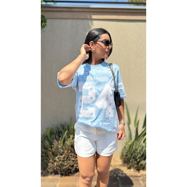 Max T-Shirt Azul Bebê