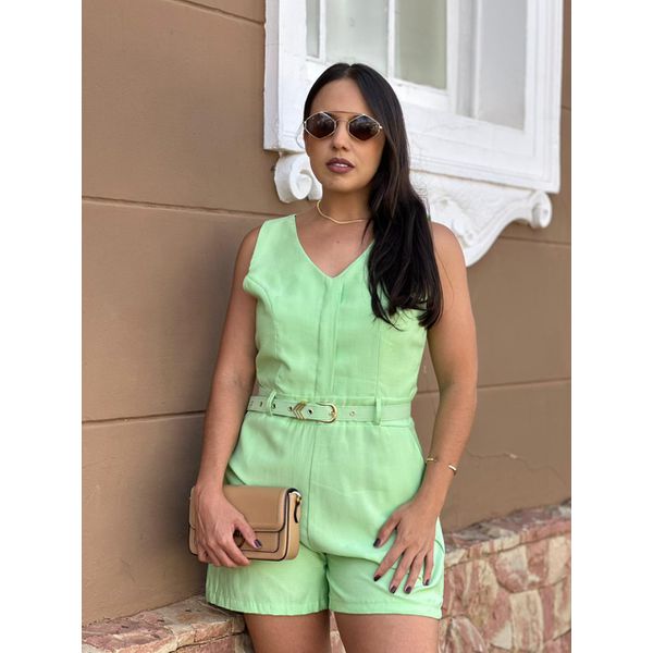 Macaquinho Lauanie Verde Claro