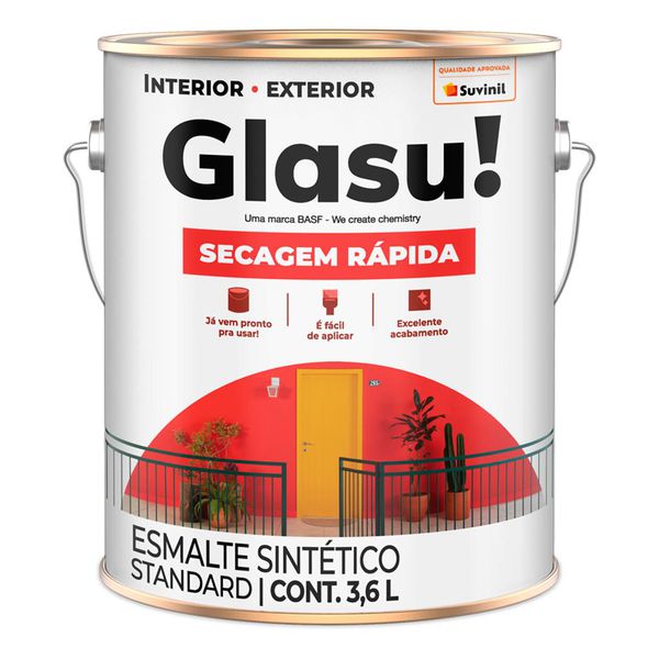 ESMALTE GLASURIT FOSCO GRAFITE ESCURO 3,6L