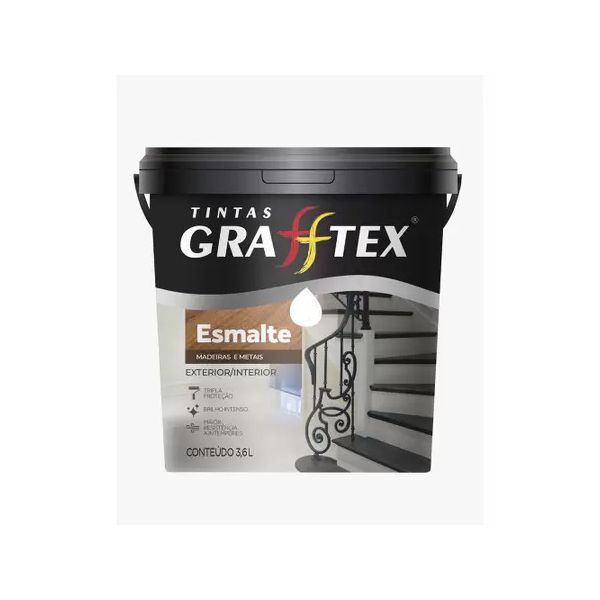 GRAFFTEX ESMALTE METALIZADO 3,6L