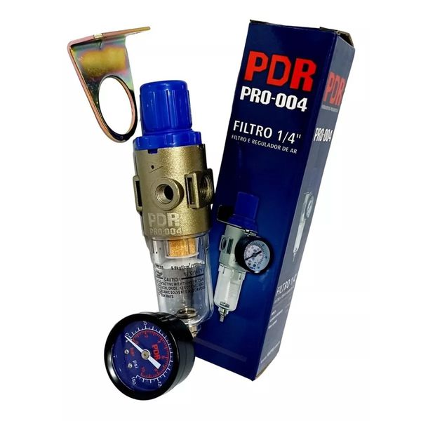 FILTRO REGULADOR DE AR PARA COMPRESSOR PDR PRO-004