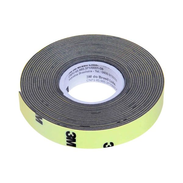 FITA DUPLA FACE CINZA 3M 12MM X 3M