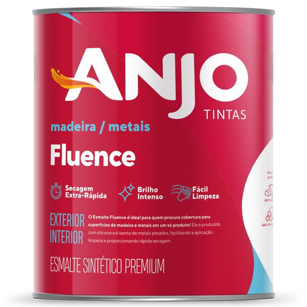 ESMALTE SINTÉTICO FLUENCE FOSCO BRANCO ANJO 900ML