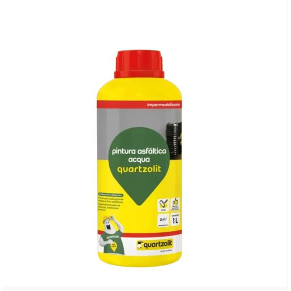 QUARTZOLIT PINTURA ASFALTÁLTICA ACQUA 1L