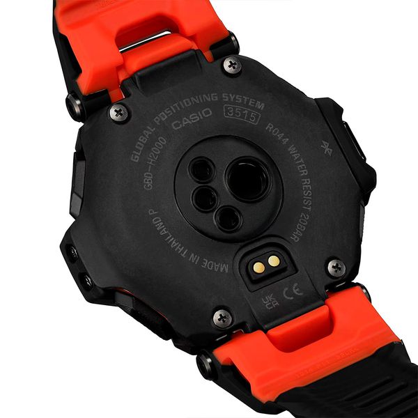 Relógio G-Shock Squad Digital Preto e Laranja GBD-H2000-1ADR