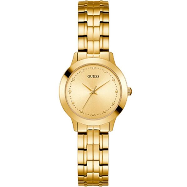 Relógio Guess Feminino Dourado Mostrador Pequeno