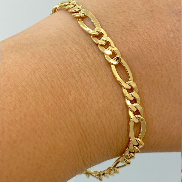 Pulseira Malha 3x1 em Ouro 18K 