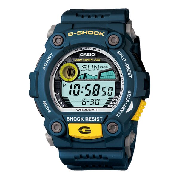 Relógio G-Shock Azul Tábua de Maré Rescue G-7900-2DR