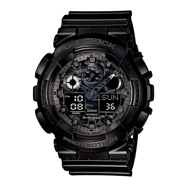 Relógio G-Shock Ana-Digi Linha GA-100CF Preto