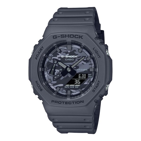 Relógio G-Shock Ana-Digi Cinza Escuro GA-2100CA-8ADR
