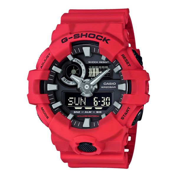 Relógio G-Shock Ana-Digi Vermelho GA-700-4ADR