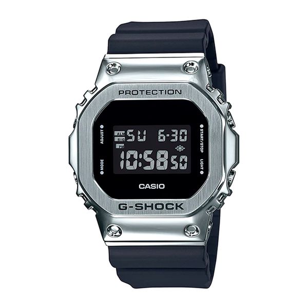 Relógio G-shock Digital Série GM-5600 Preto com Metal