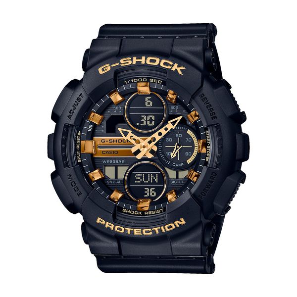 Relogio G-Shock AnaDigi Feminino Preto GMA-S140M