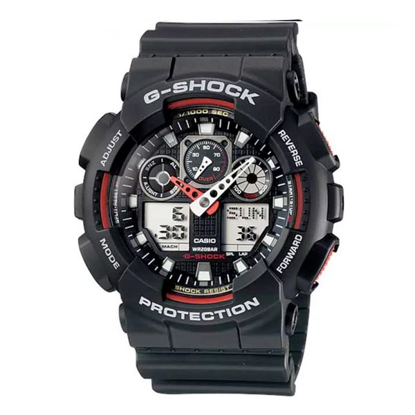 Relogio G-Shock Masculino AnaDigi GA-100-1A4DR