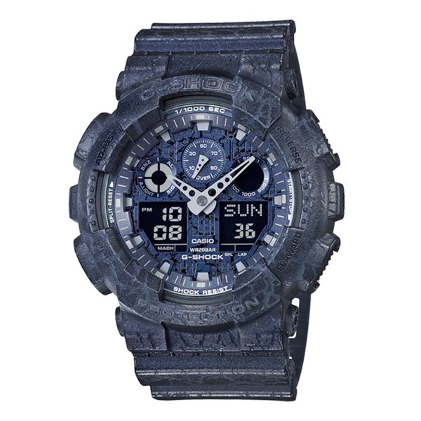 Relogio G-Shock Masculino AnaDigi GA-100CG-2ADR