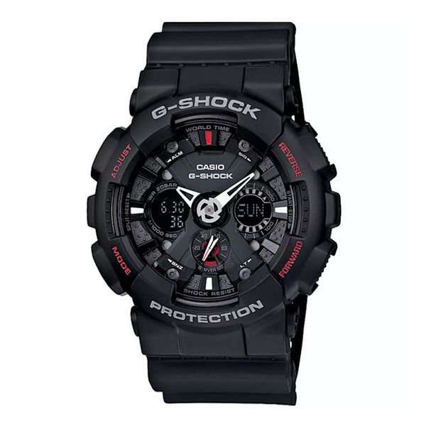 Relogio G-Shock Masculino AnaDigi - GA-120-1ADR - MICHELETTI JOIAS