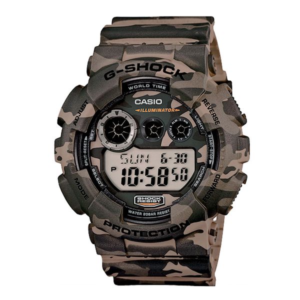 Relogio G-Shock Masculino Digital Camuflado GD-120CM-5DR