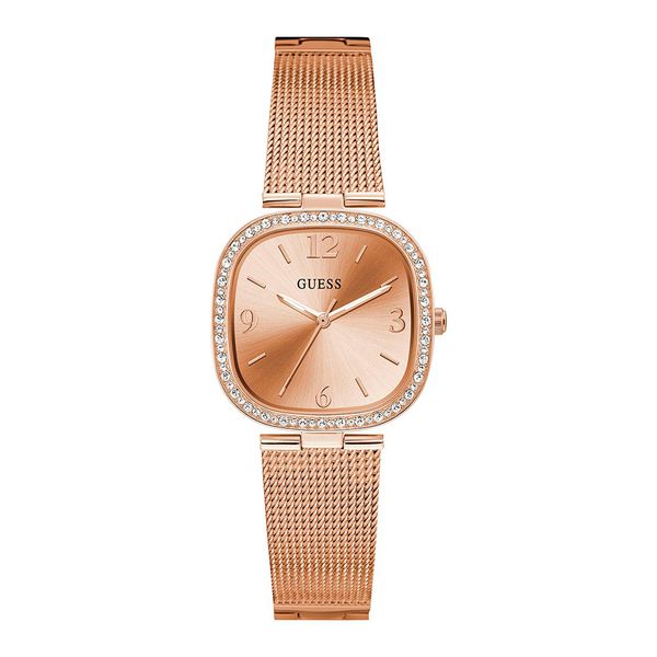 Relógio Guess Analógico Aço Rose Com Pedras GW0354L3 - GW035... - MICHELETTI JOIAS