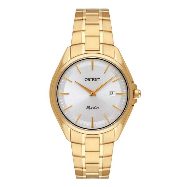 Relógio Orient Eternal Sapphire Analógico Dourado FGSS1196