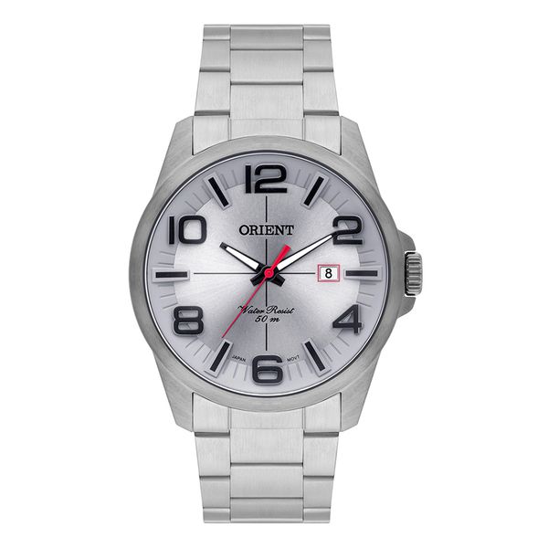 Relógio Orient Clássico Analógico Mostrador Branco MBSS1289