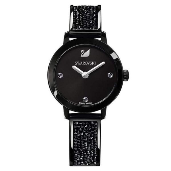 Relógio Swarovski Feminino Cosmic Rock Preto - 5376071 - MICHELETTI JOIAS