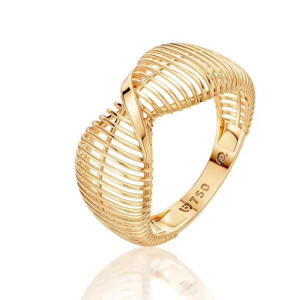 Anel em Ouro 18K Infinito Filigrana - MI30838 - MICHELETTI JOIAS
