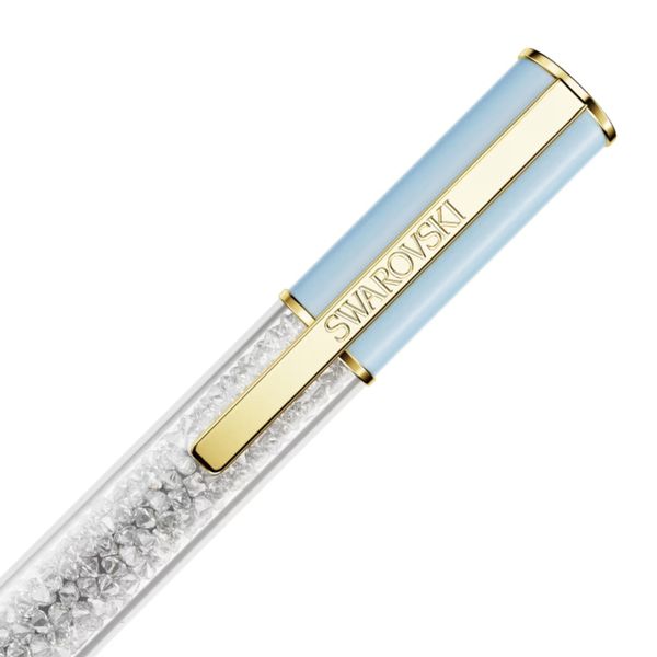 Caneta Swarovski Crystalline Lustre Verde/Azul