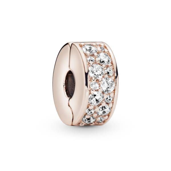 Clipe Pandora Rose Elegância - 781817CZ - MICHELETTI JOIAS