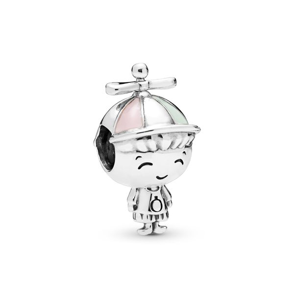 Charm Pandora Menino Sapeca - 798015ENMX - MICHELETTI JOIAS
