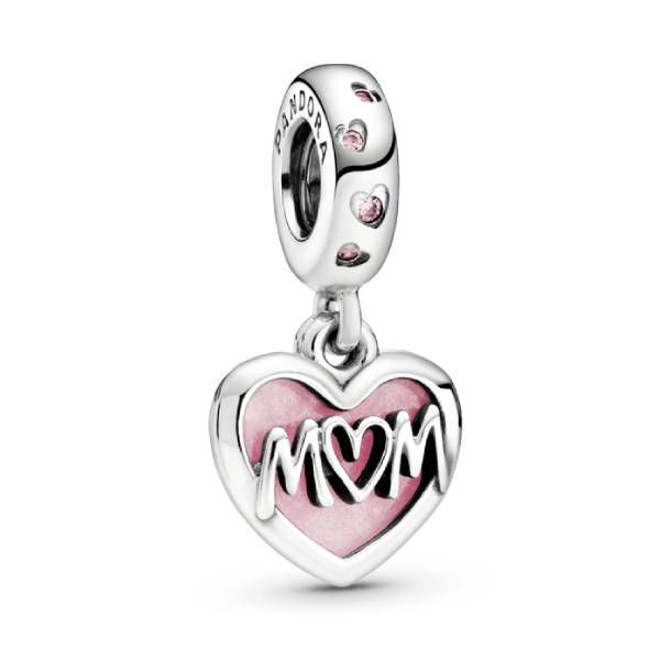 Charm Pandora Pendente Te Amo, Mãe - 798887C01 - MICHELETTI JOIAS