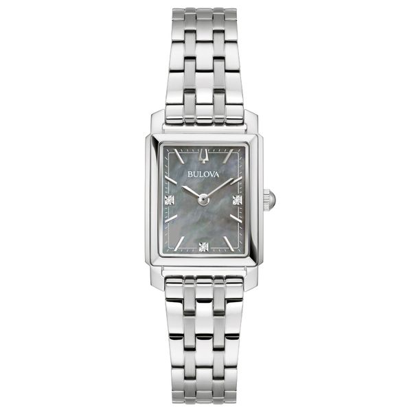  Relógio Bulova Feminino Classic Sutton Retangular com Diama... - MICHELETTI JOIAS