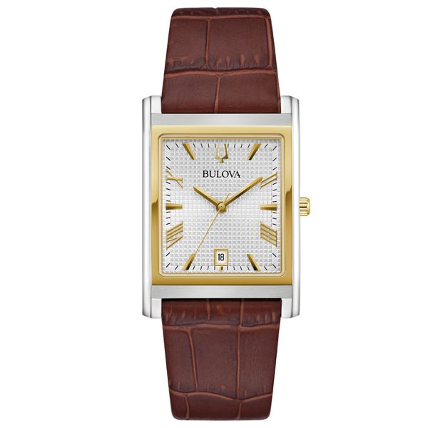  Relógio Bulova Masculino Classic Sutton Retangular Couro - ... - MICHELETTI JOIAS