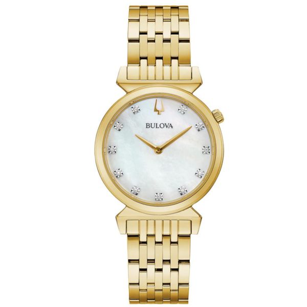Relógio Bulova Feminino Classic Regatta Diamantes - 97P149 - MICHELETTI JOIAS